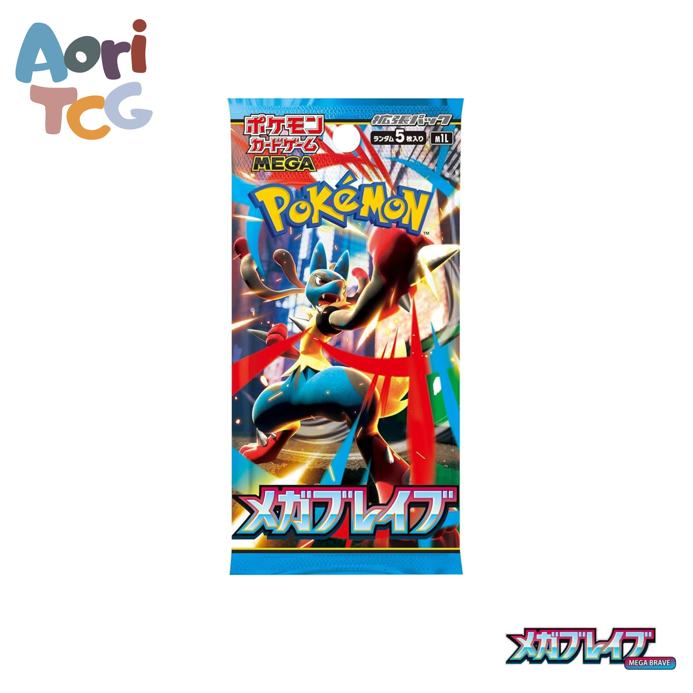 Pokémon TCG Mega Brave Booster Pack M1L