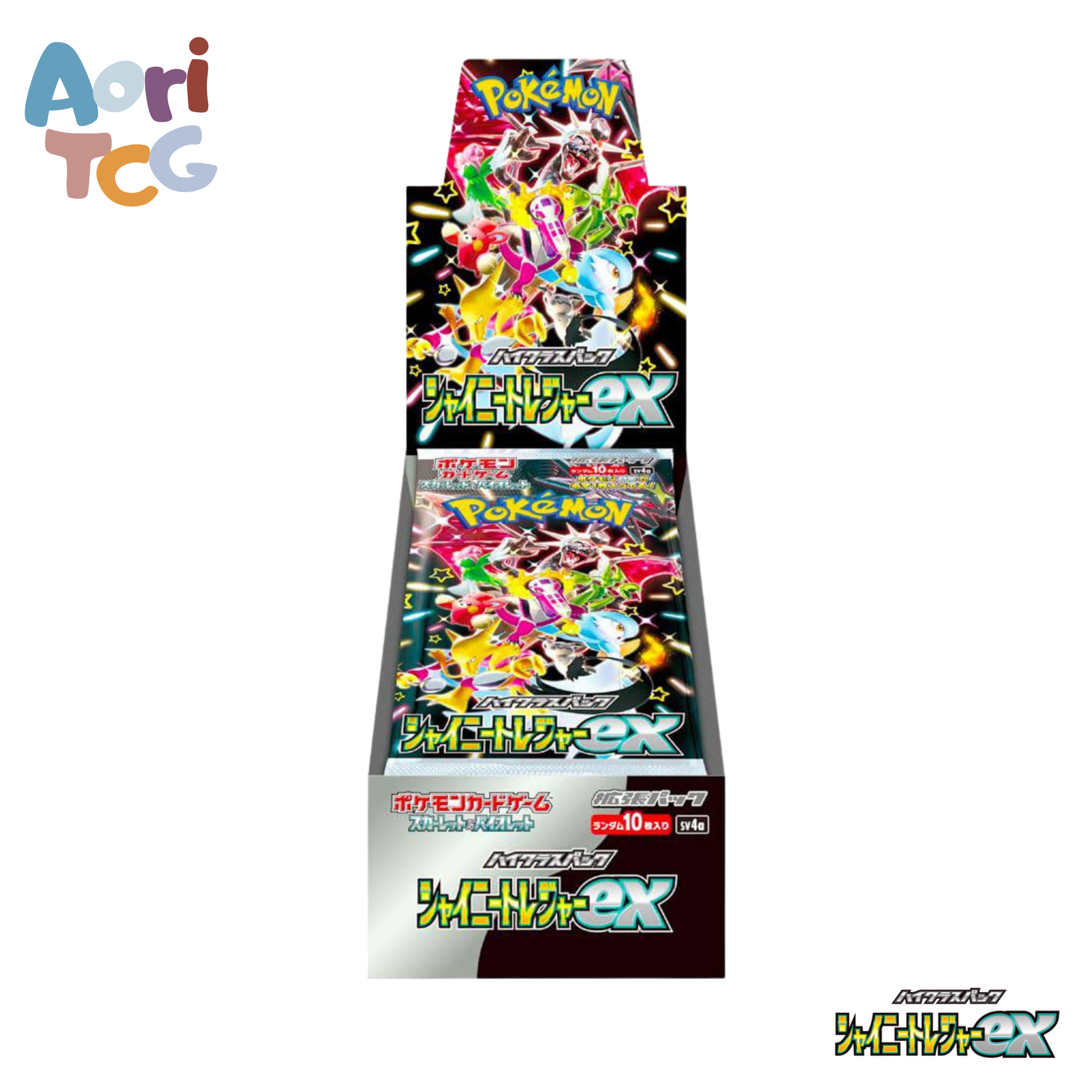 Pokémon TCG Shiny Treasure Ex Booster Box SV4a | Factory Sealed | Shrinked