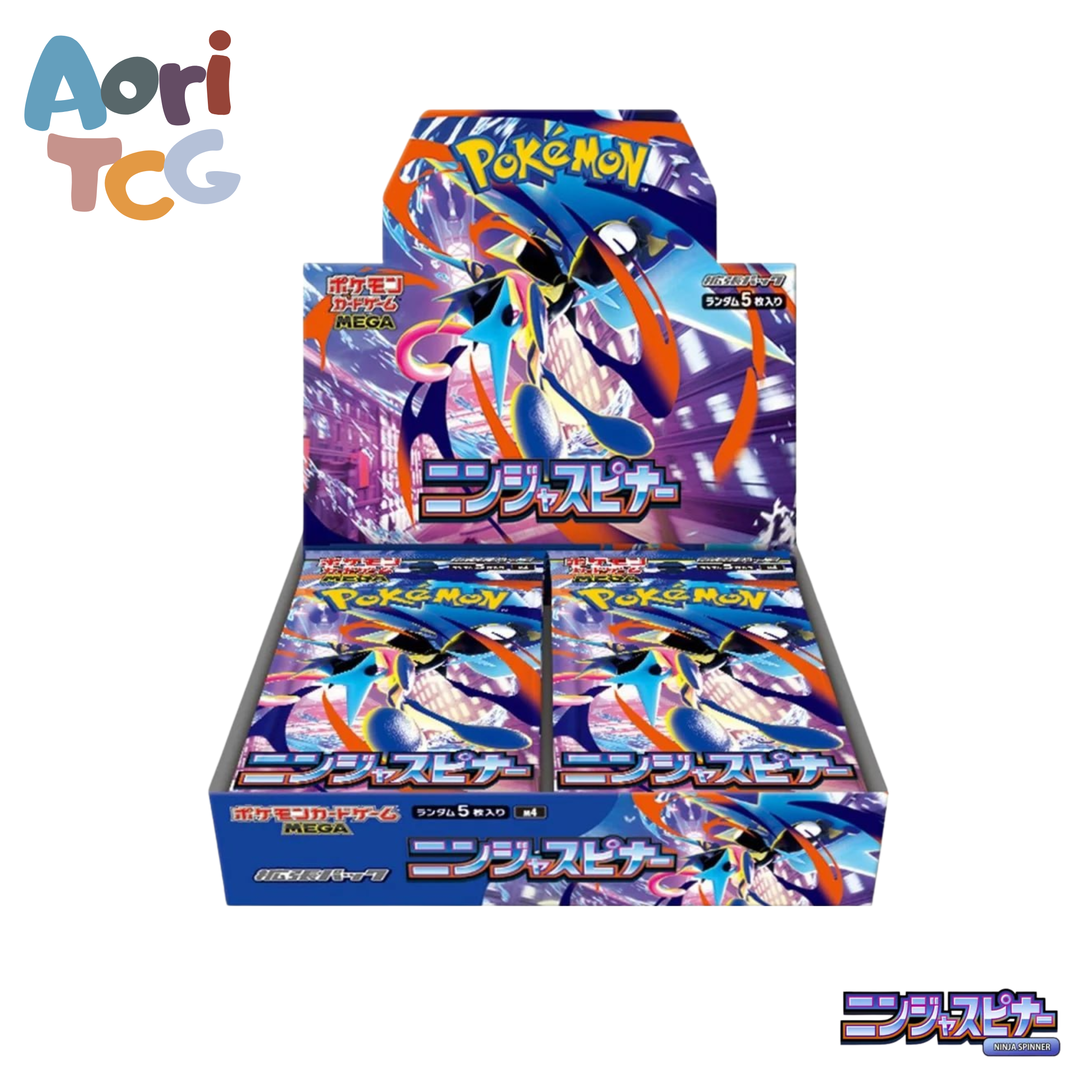 Pokémon TCG Ninja Spinner Booster Box M4 | Factory Sealed | Shrinked