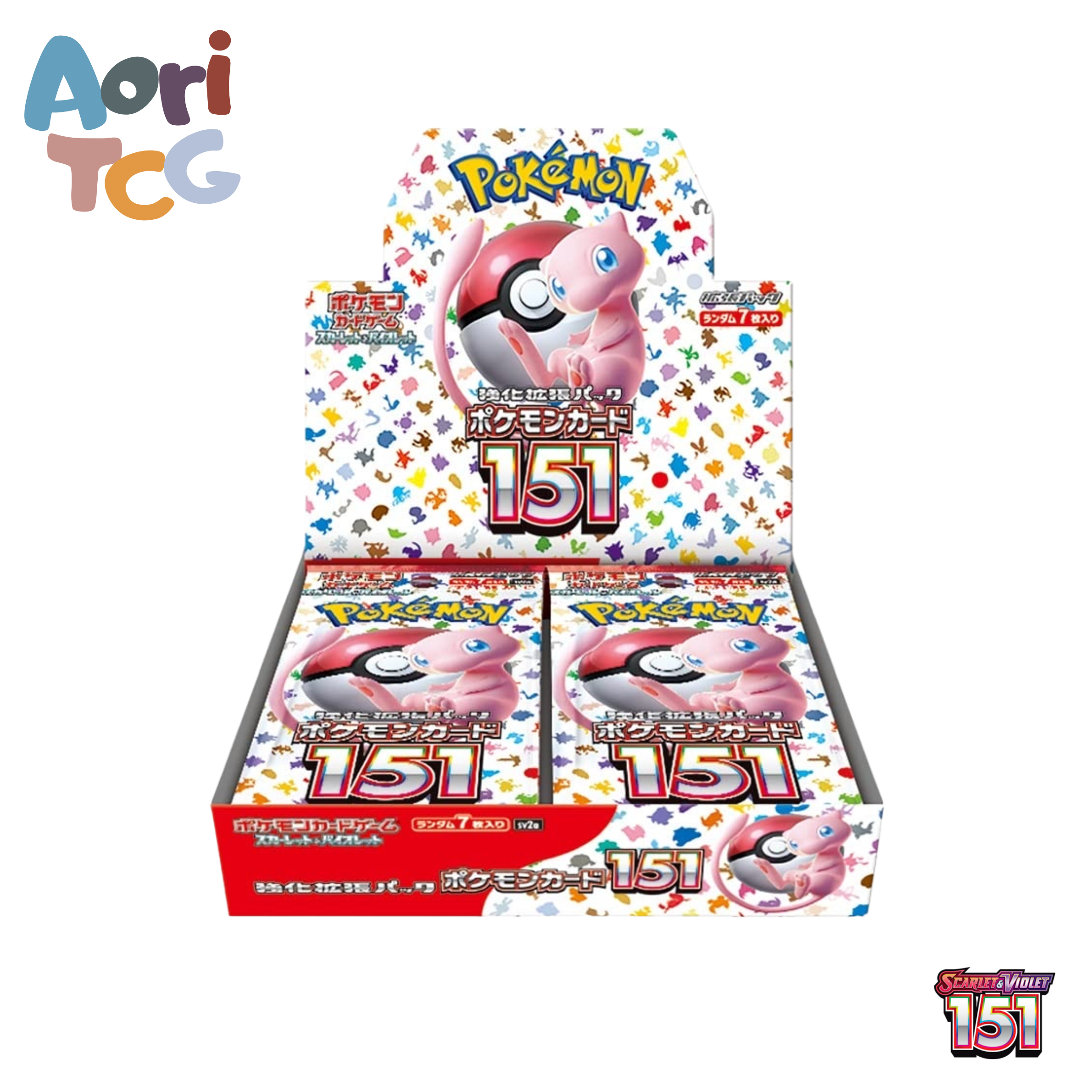 Pokemon TCG 151 Booster Box SV2a | Factory Sealed | Shrinked