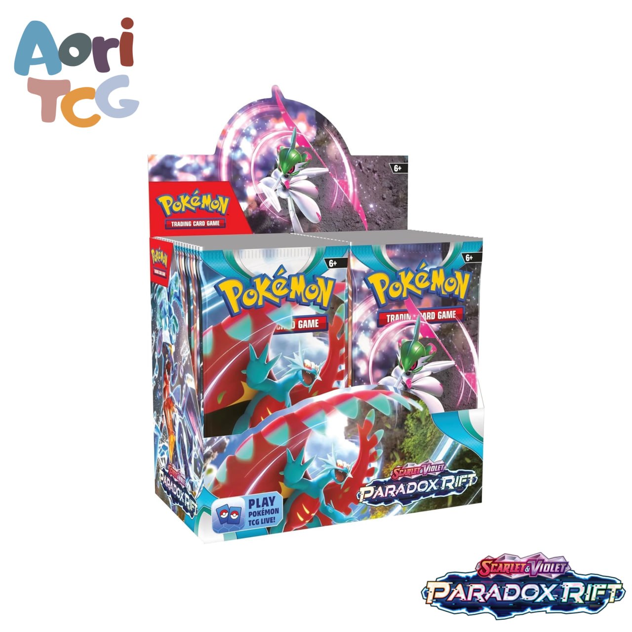 Pokémon TCG Paradox Rift Booster Box SV04 (Shrinked)